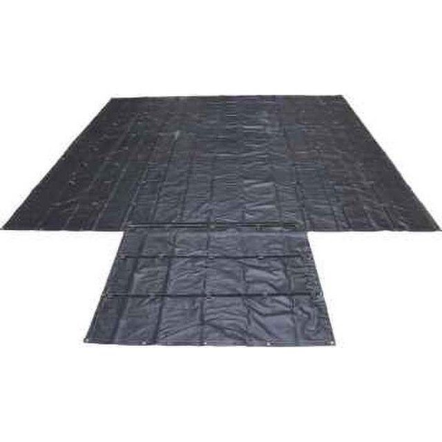 US Cargo Control HST20186-BLK Tarp/Dust Cover: Black, Polyester, 20' Long x 18' Wide