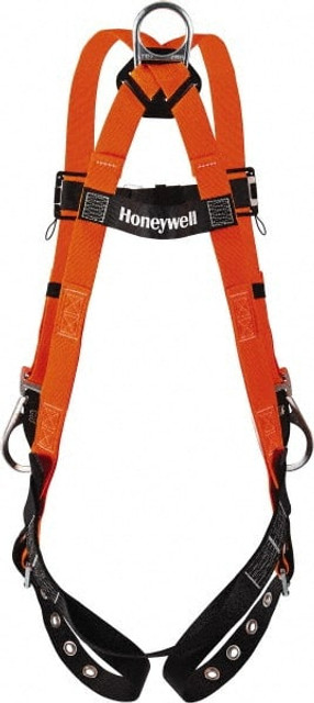 Miller T4507/XXLAK Fall Protection Harnesses: 400 Lb, Back and Side D-Rings Style, Size 2X-Large