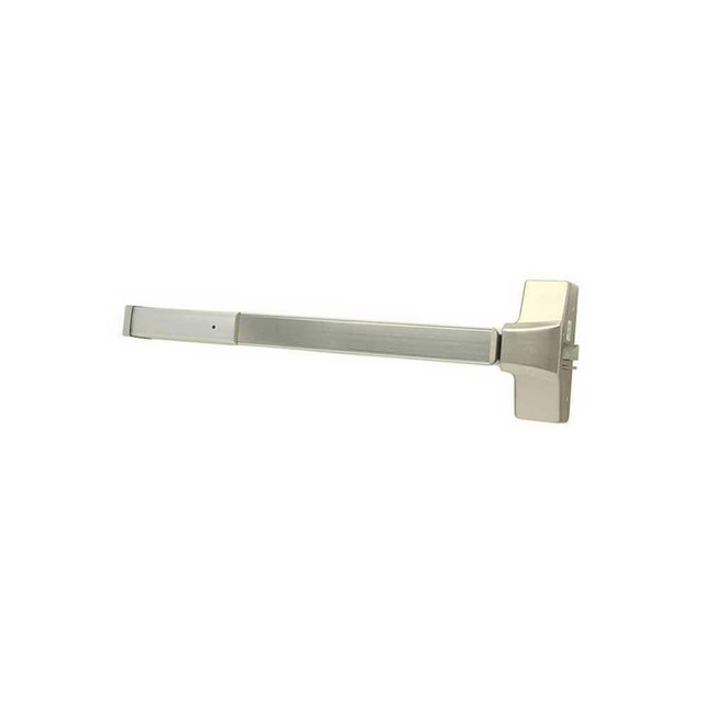 Tell Manufacturing ED936-AL Push Bars; Material: Stainless Steel; Brass; Aluminum ; Locking Type: Exit Device Only ; Finish/Coating: Aluminum ; Maximum Door Width: 36 ; Minimum Door Width: 36 ; Fire Rated: No