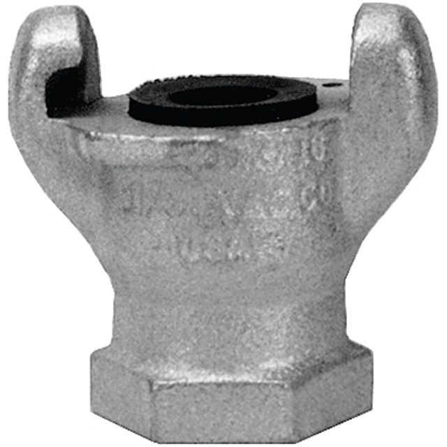 Dixon Valve Air King® 2-Lug NPT End, 1 in (NPT) F, 1-5/8 in dia x 2-1/2 in W x 2-1/16 in H, Iron Dixon Valve Air King® 2-Lug NPT End, 1 in (NPT) F, 1-5/8 in dia x 2-1/2 in W x 2-1/16 in H, Iron