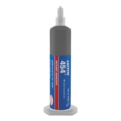 Henkel Corporation Loctite® 454™ Prism® Instant Adhesive, Surface Insensitive Gel, 10 g, Tube, Clear