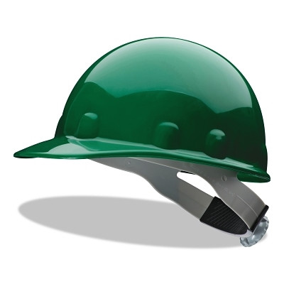 PIP Global Safety Fibre-Metal® by PIP SuperEight® E2 Series Hard Cap, 8-point Ratchet, Green