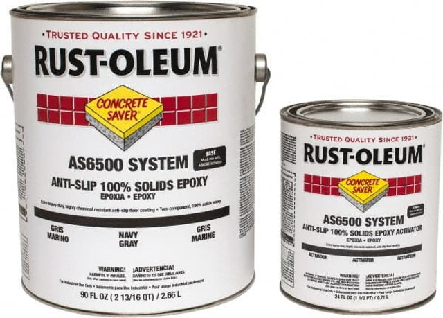 Rust-Oleum AS6586425 Protective Coating: 1 gal Can, Gloss Finish, Gray