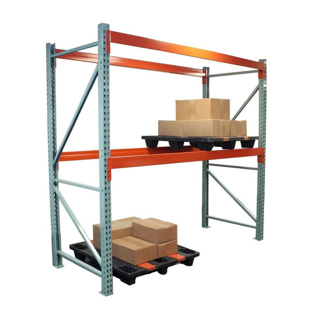 Interlake Mecalux 70F124840E96S Steel Display Rack: 96" Wide, 144" High, 48" Deep