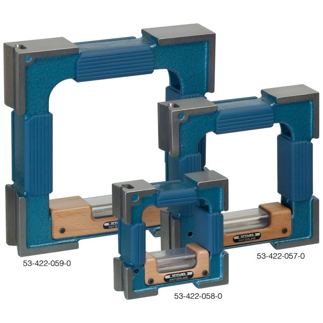 Fowler 534220590 Master Precision & Machinists' Levels; Level Type: Spirit Level ; Length (Inch): 7-7/8 ; Graduation Sensitivity Per 10 Inches: 10 sec ; Overall Height: 1.5625in ; Overall Length: 7.88 ; Overall Width: 8