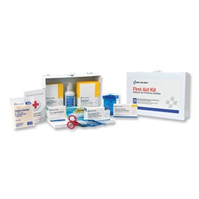 First Aid Only® 25 Person Industrial First Aid Kit, Weatherproof Steel Case, Wall Mount First Aid Only® 25 Person Industrial First Aid Kit, Weatherproof Steel Case, Wall Mount