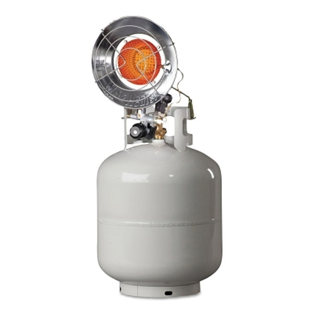HeatStar Portable Propane Radiant Heaters, 14000 Btu/h, 1.5 h