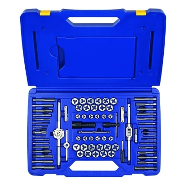 Stanley® Products Irwin Hanson® 76-pc Machine Screw / Fractional / Metric Tap & Hex Die Set
