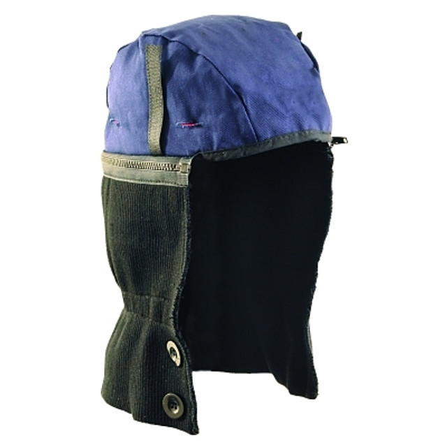 OccuNomix® MIRAWARM™ Fleece Lined Cotton Twill Winter Liner, 2-Pc Polyester Top, Navy/Black, 2-Layers Premium, Shoulder Length OccuNomix® MIRAWARM™ Fleece Lined Cotton Twill Winter Liner, 2-Pc Polyester Top, Navy/Black, 2-Layers Premium, Shoulder Length