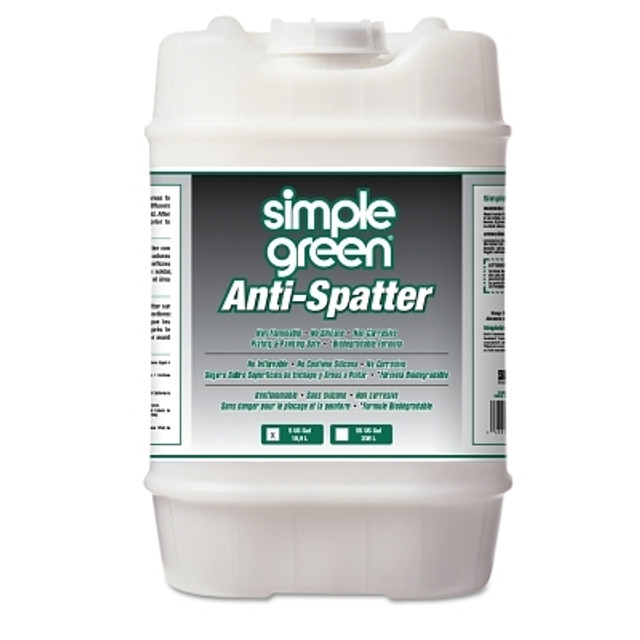 Simple Green® Anti-Spatter, 5 gal, Pail, Clear Simple Green® Anti-Spatter, 5 gal, Pail, Clear