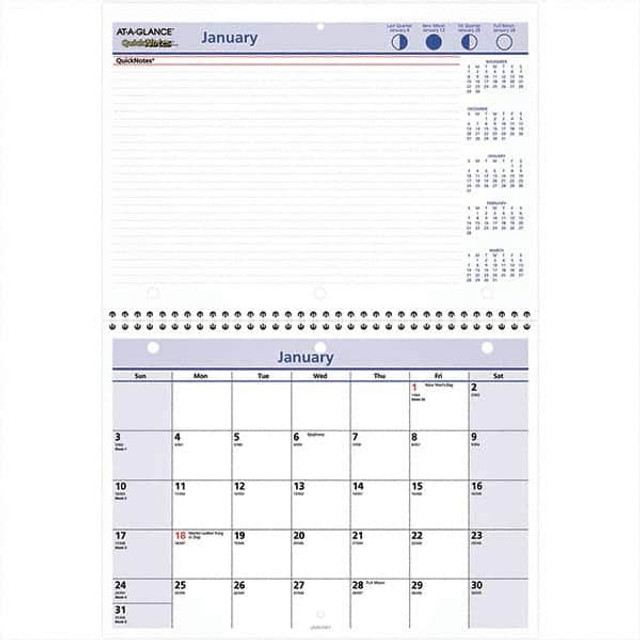 AT-A-GLANCE AAGPM5028 Desk Pad: 12 Sheets