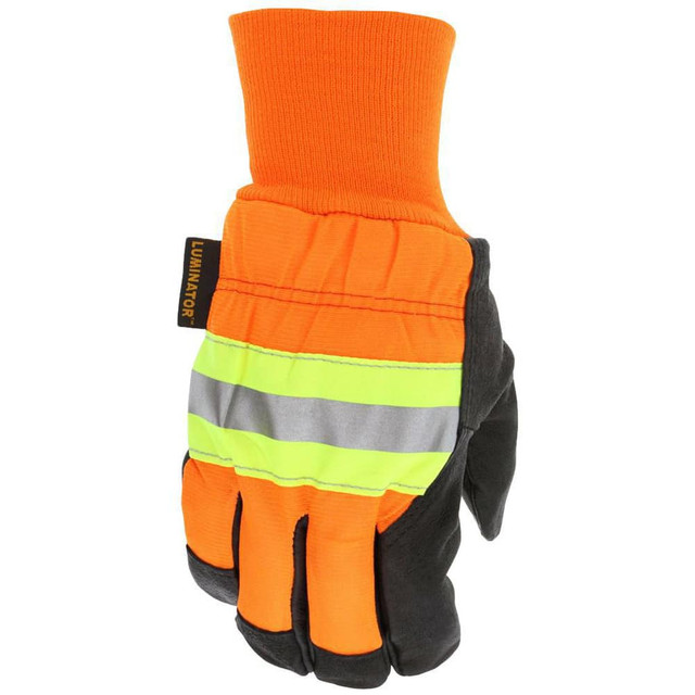 MCR Safety 34411L Gloves: Size L, Thermosock-Lined, Pigskin