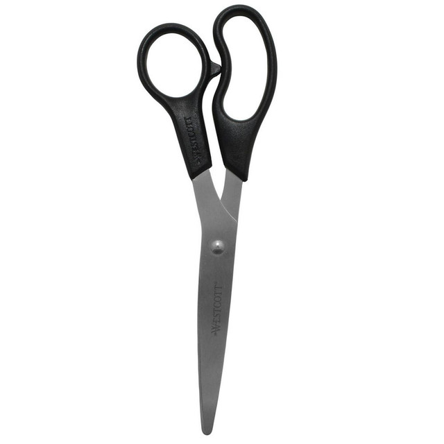 Westcott 13135-036 Scissors & Shears; Blade Material: Stainless Steel ; Application: General Purpose ; Cutting Length: 3in ; Length of Cut (Inch): 3in ; Handle Type: Straight ; Handle Style: Ergonomic