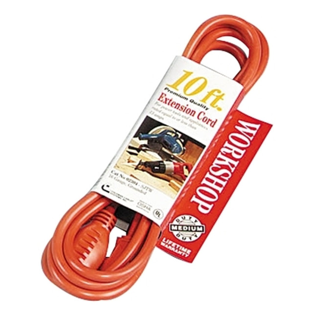 Southwire 2688SW0002 Vinyl Extension Cord, 50 ft, 1 Outlet