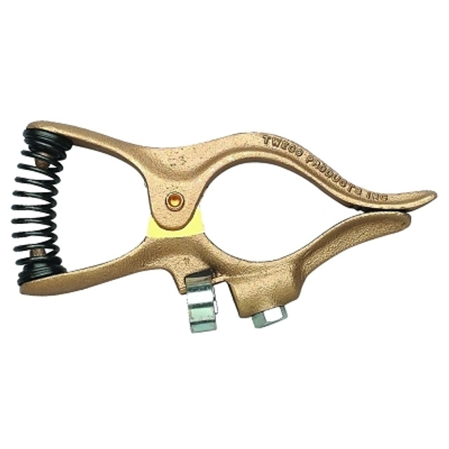 Esab Welding Tweco Ground Clamp, 500 A, 1/2 in Stud Connection, Steel