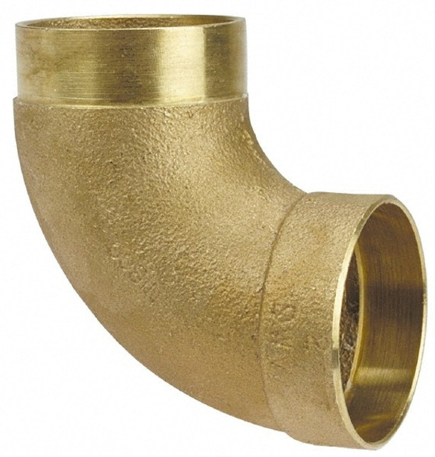 NIBCO E058300 Drain, Waste & Vent Pipe Fitting: 4" Fitting, FTG x C, Cast Copper