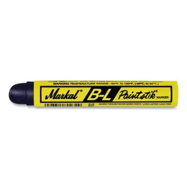 LA-CO Industries Inc Markal® B-L Paintstik® Solid Paint Marker, 11/16 in dia,  4.25 in L, Blue
