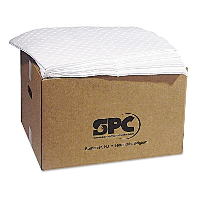 Brady® SPC SXT Industrial Oil Sorbents, Absorbs 19.5 gal, 15 in x 19 in