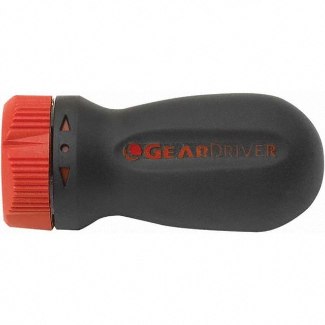 GEARWRENCH 890005GD Precision & Specialty Screwdrivers; Type: Ratchet Screwdriver Handle; Overall Length Range: 3" - 6.9"; Blade Length (Inch): 3/4; Handle Color: Red; Black; Insulated: No; Magnetic: No; Tether Style: Not Tether Capable; Handle Type: