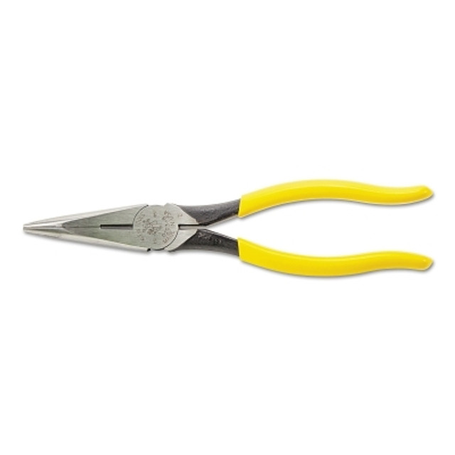 Klein Tools D2038 Heavy-Duty Long Nose Pliers, Induction Hardened Steel, 8.41 in OAL