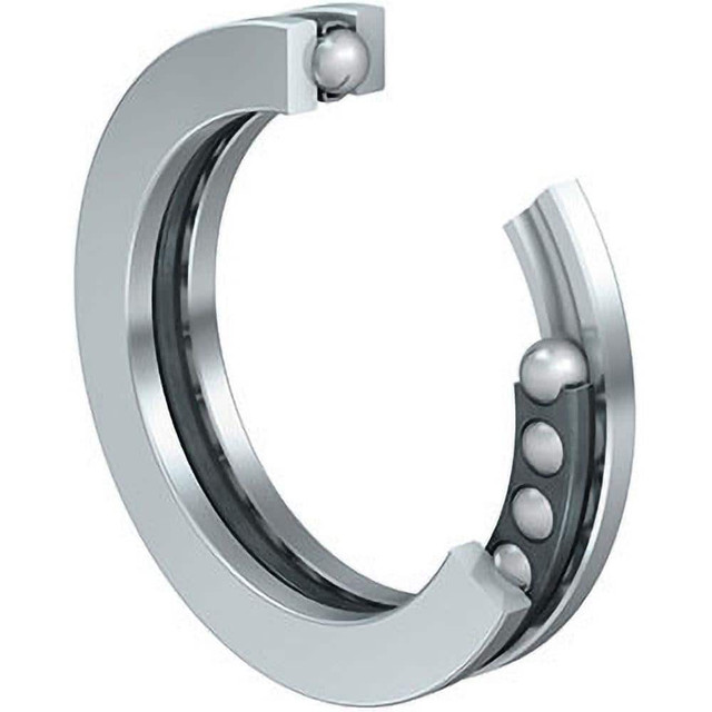 INA Bearing GT43 Thrust Bearing: 3.25" ID, 4.969" OD, 1" Thick, Ball, 44,500 lb, 16,600 psi Max PV