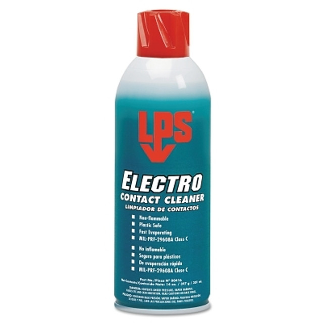 ITW Pro Brands LPS® Electro Contact Cleaner, 16 oz, Aerosol Can, Solvent Scent ITW Pro Brands LPS® Electro Contact Cleaner, 16 oz, Aerosol Can, Solvent Scent