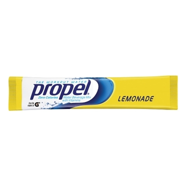 Gatorade® Propel® Instant Powder Packet, 0.08 oz, 16.9 to 20 oz Yield, Lemon Gatorade® Propel® Instant Powder Packet, 0.08 oz, 16.9 to 20 oz Yield, Lemon