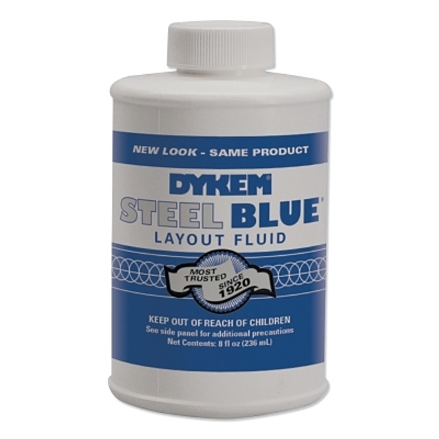 ITW Pro Brands DYKEM® Layout Fluid, 8 oz Brush-In-Cap, Blue ITW Pro Brands DYKEM® Layout Fluid, 8 oz Brush-In-Cap, Blue
