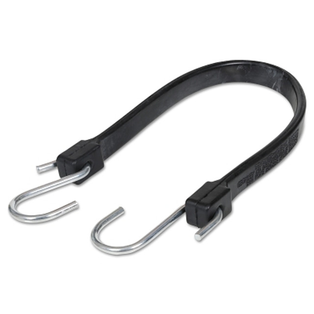 Keeper® 06219 EPDM Rubber Strap, Steel Hooks, 19 in L