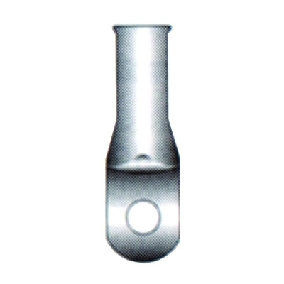 Lenco Cable Lug, 21/64 in Stud Hole, 0.334 in  Barrel, 2 to 6 Cable Cap,