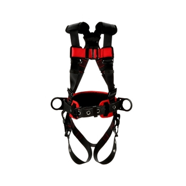 3M™ DBI-SALA® Protecta® Construction Style Positioning Harness, Standard, D-Rings, Leg Buckles, Small, Pass-Through Chest Connection