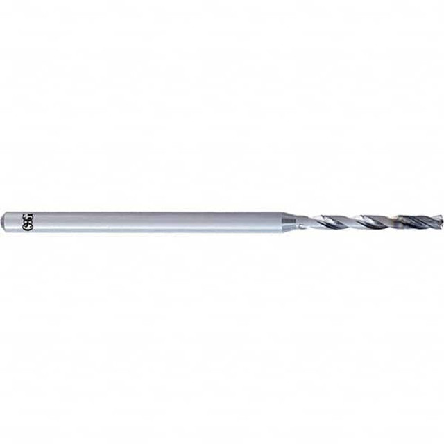 OSG 8732027 Micro Drill Bit: 1.3 mm Dia, 135 ° Point, Solid Carbide