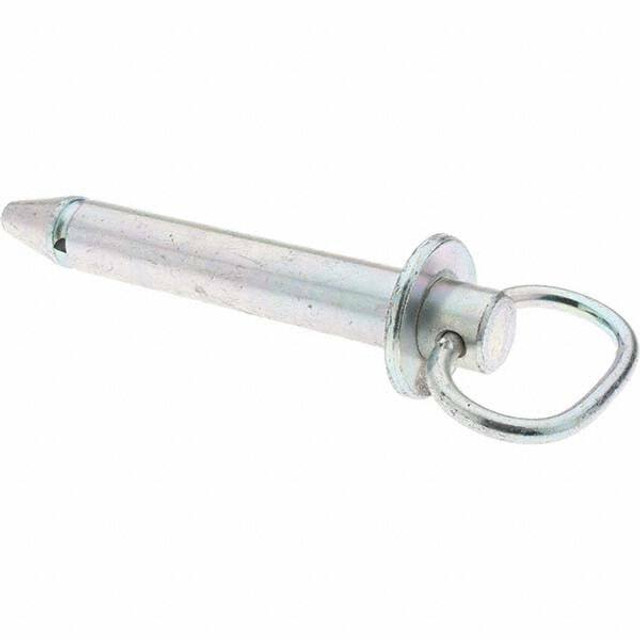 Value Collection C674253 7/8" Pin Diam, 6-5/8" Long, Zinc Plated Steel Pin Lock Hitch Pin