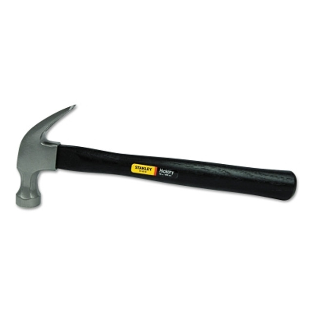 Stanley® Products Stanley® Wood Handle Nail Hammer, High Carbon Steel, Hickory, 13-1/4 in L, 16 oz Head Stanley® Products Stanley® Wood Handle Nail Hammer, High Carbon Steel, Hickory, 13-1/4 in L, 16 oz Head