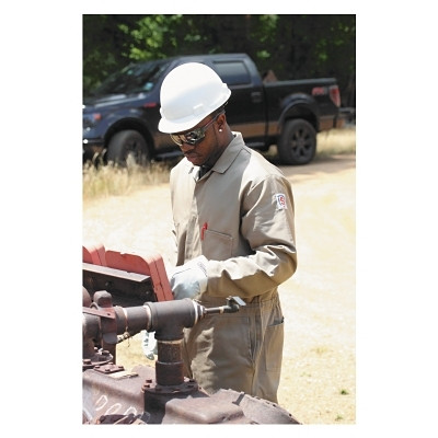 Stanco 681 Full-Featured Contractor Style FR Coveralls, Tan, X-Large