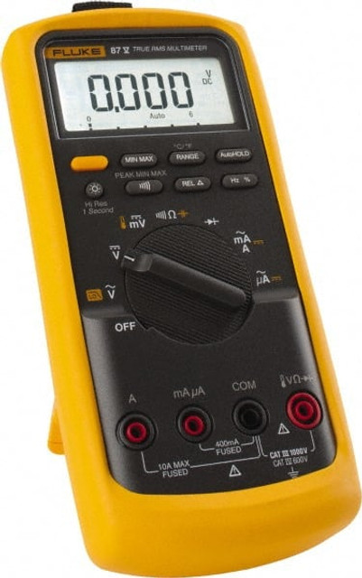 Fluke FLUKE-87-5/E2 K Electrical Test Equipment Combination Kit: 6 Pc, 1,000 Volt