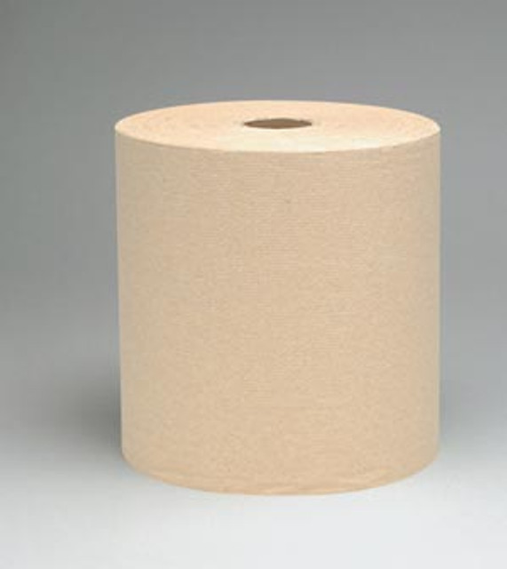 Kimberly-Clark Professional  04142 Scott Hard Roll Towels, 1-Ply, Natural, 800 ft/rl, 12 rl/cs (Products cannot be sold on Amazon.com or any other 3rd party site) (US Only)