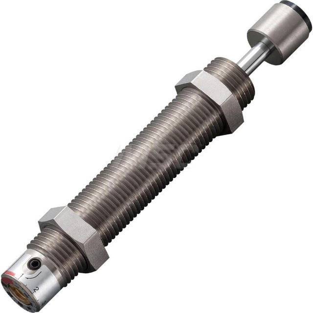 Bansbach, EasyLift FWM-S1612XBD-C Standard-Duty Shock Absorber: 5 mm Rod Dia, 21.9 mm OD, 12 mm Stroke, M16 x 1.5 Thread