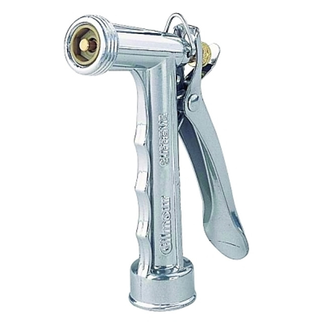 Gilmour® Metal Nozzle, Full Size, Pistol Grip, Rear Control Gilmour® Metal Nozzle, Full Size, Pistol Grip, Rear Control