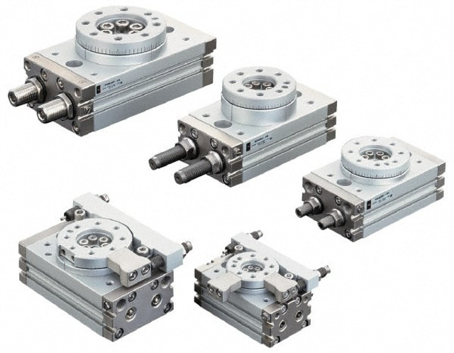 SMC PNEUMATICS MSQB100A-XN 100mm Table Diam x 32mm Piston Diam Rotary Actuator Table