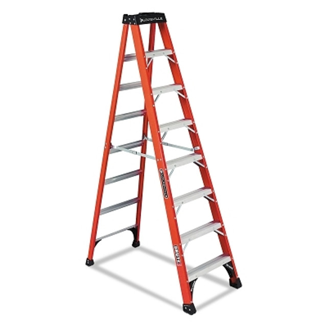 Louisville Ladder® FS1400HD Series Fiberglass Stepladder, 8 ft x 25-7/8 in W, 375 lb Capacity Louisville Ladder® FS1400HD Series Fiberglass Stepladder, 8 ft x 25-7/8 in W, 375 lb Capacity