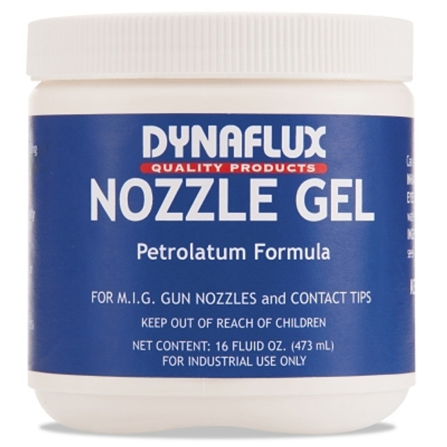 Dynaflux DF73116 Nozzle Gel, 16 oz Plastic Jar, Blue