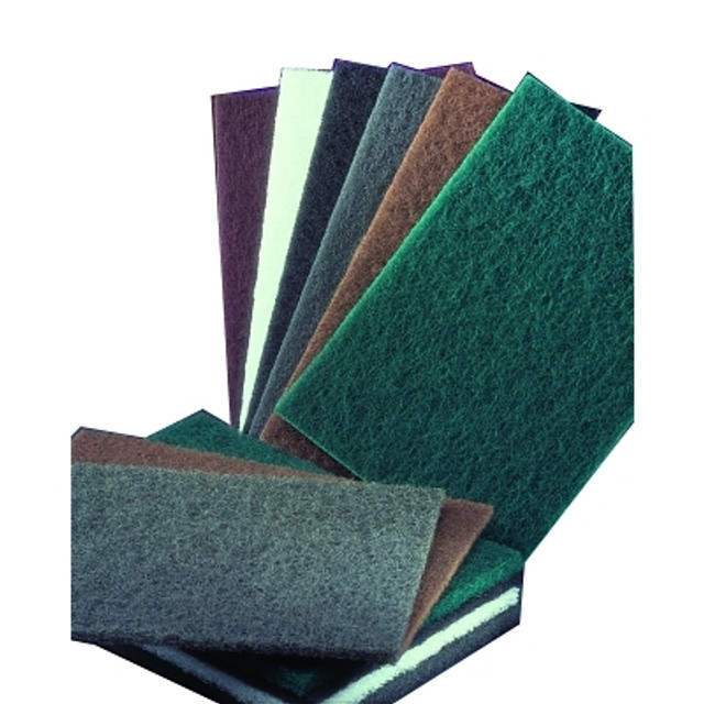 Saint-Gobain Norton Bear-Tex Hand Pad, General Purpose Plus, Aluminum Oxide, Maroon