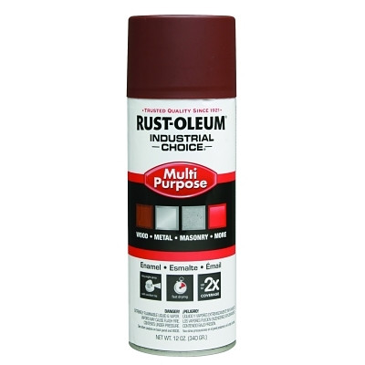 Rust-Oleum® Industrial Rust-Oleum® Industrial Choice® 1600 System Enamel Primer Aerosol, 12 oz, Red
