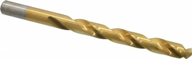 Chicago-Latrobe 41624 Jobber Length Drill Bit: 3/8" Dia, 135 °, High Speed Steel