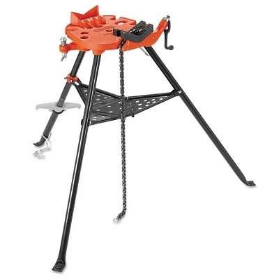 Ridge Tool Company Ridgid® TRISTAND® Portable Chain Vise. 460-12, 1/8 in to 12 in Pipe Cap