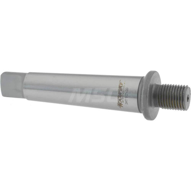 Accupro EMT212000 Threaded Drill Chuck Arbor: 1/2-20 Threaded Mount, 2MT Shank Taper