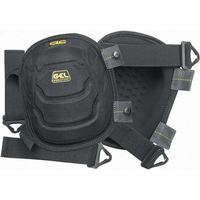 CLC 372 Knee Pad: 2 Strap, Polyester Cap, Buckle Closure, One Size Fits All