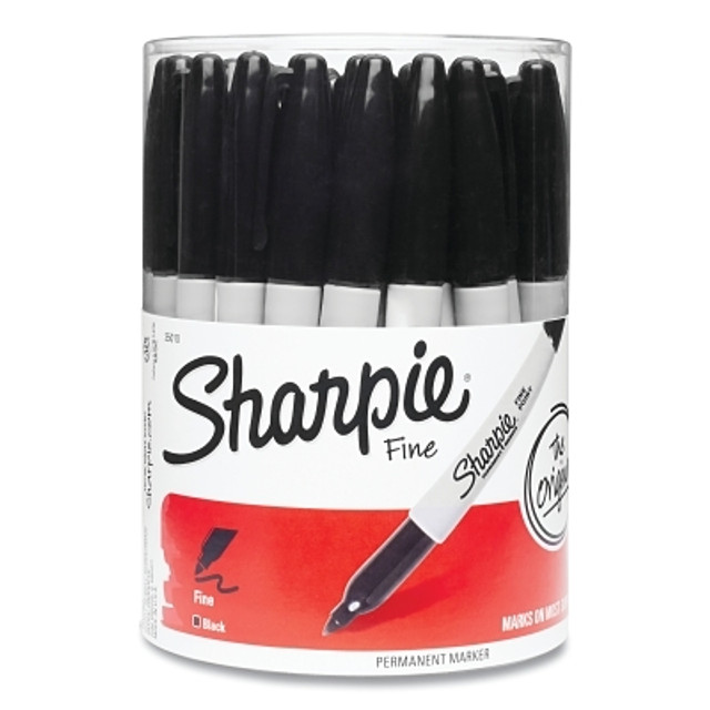 Newell Brands Sharpie® Fine Tip Permanent Marker, Black, 36 Bulk