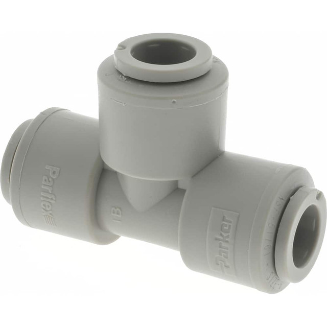 Parker A6TU6-MG Push-To-Connect Tube to Tube Tube Fitting: Union Tee, 3/8" OD